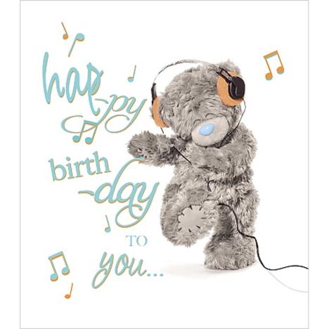Happy Birthday To You Music Notes Me to You Bear Card £1.89